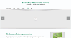 Desktop Screenshot of nadineriopel.com